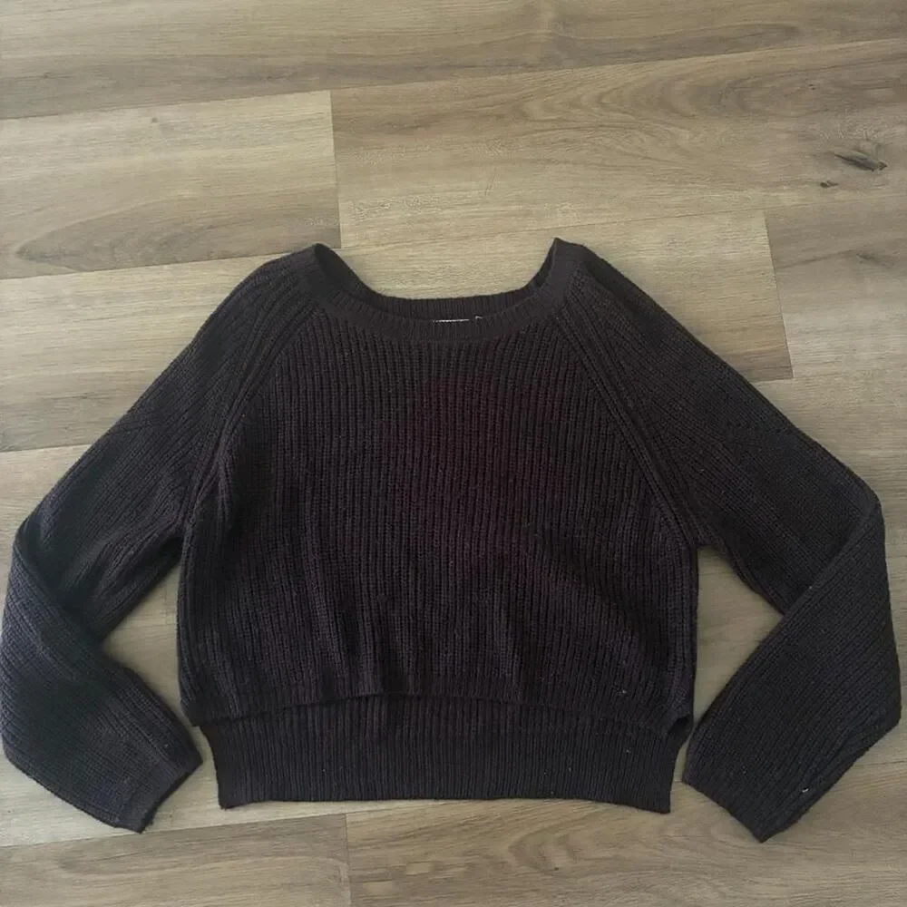 Ambiance-apparel Women's Brown and Black Jumper